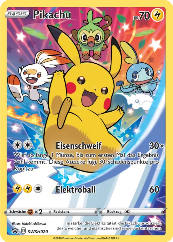 Pikachu - SWSH 020